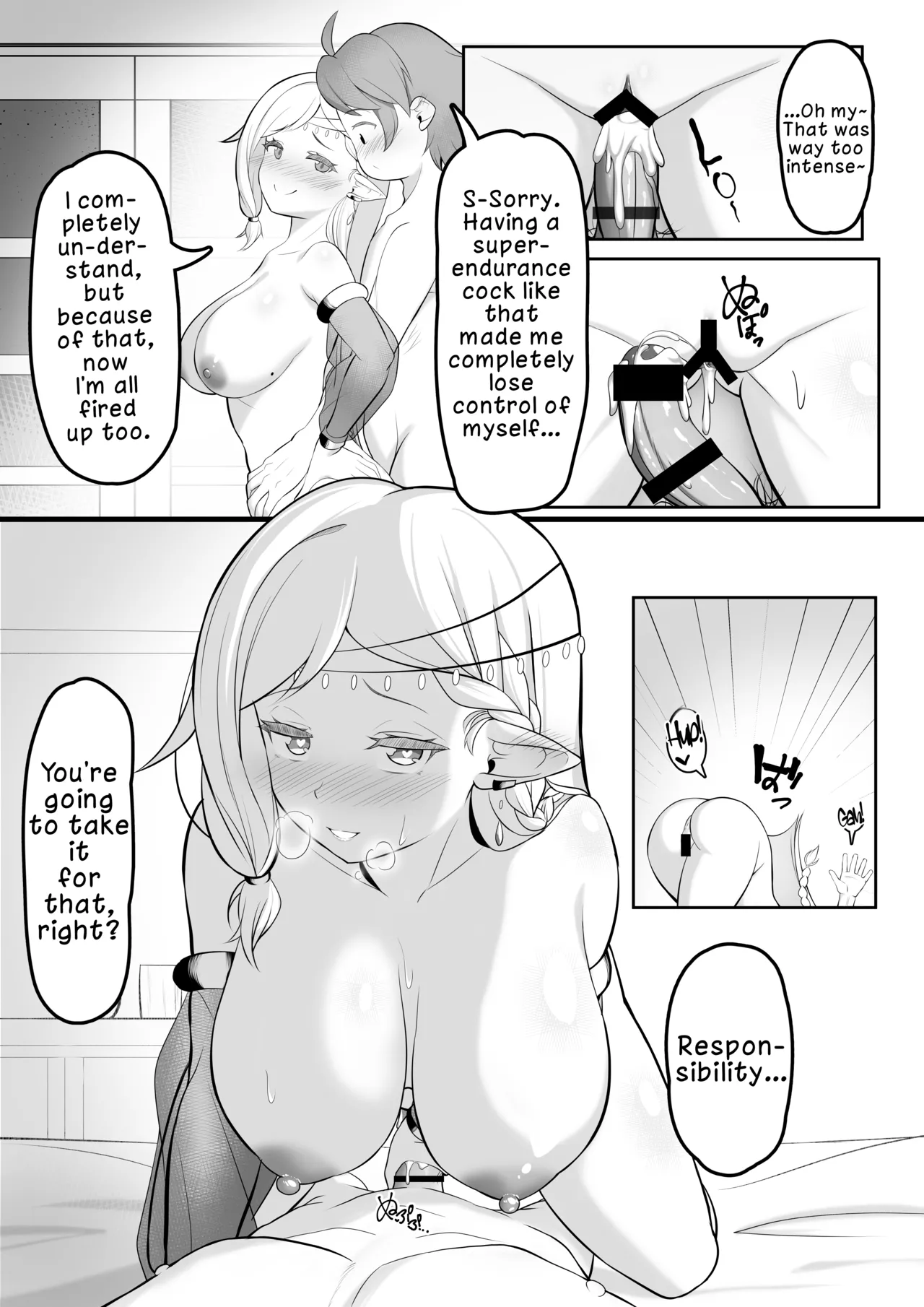 Hentai Manga Comic-The Story of When I Went to a Dancer Brothel and a Beautiful Elf Dancer Milked Me Dry-Read-31